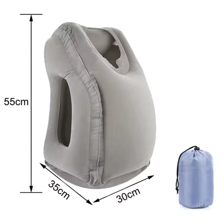 RELAMORA™— Inflatable Air Cushion Travel Pillow - RELAMORA