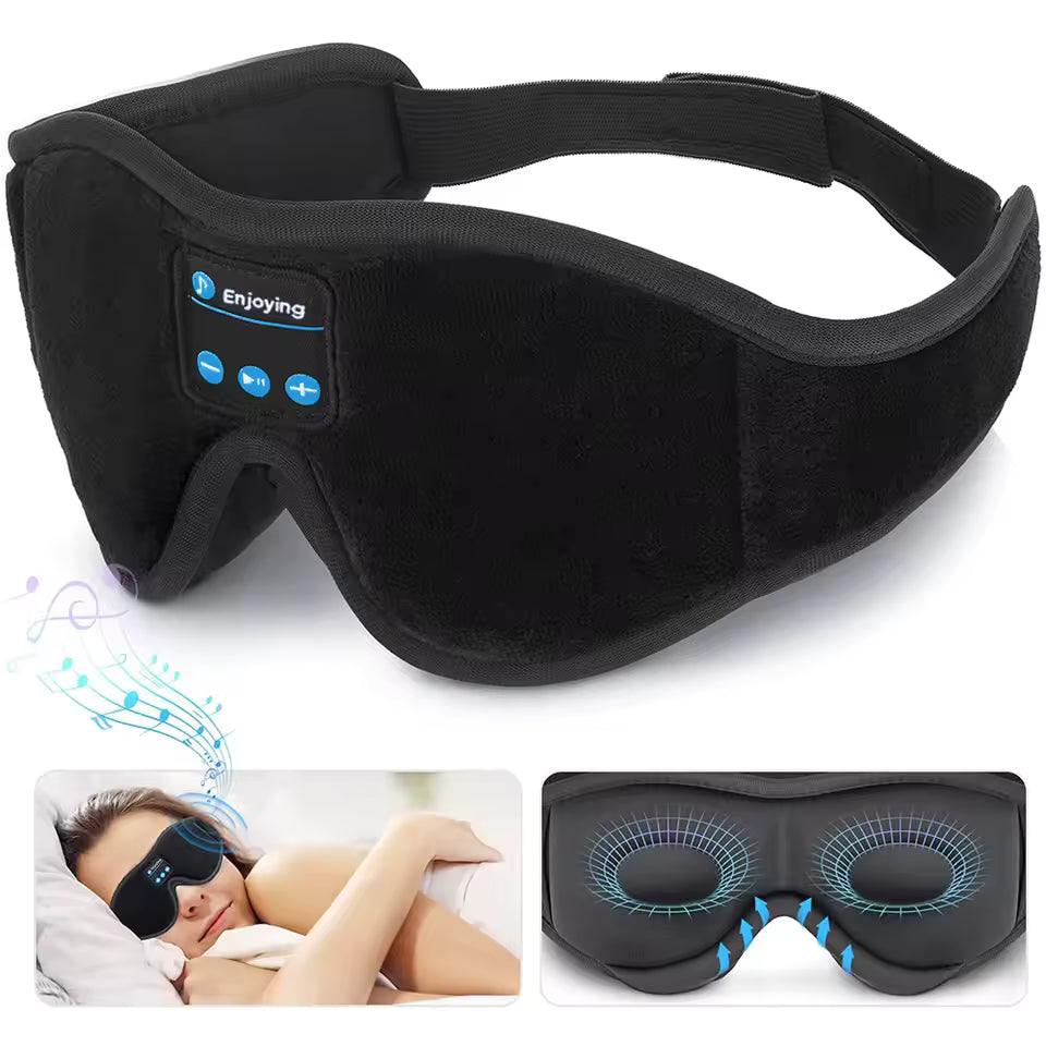 RELAMORA™— Bluetooth Sleep Mask Headphones - RELAMORA
