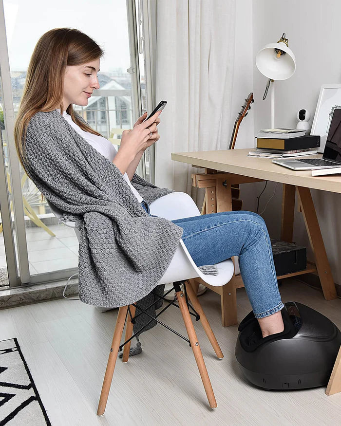 RELAMORA™— Extra-Big Electric Foot Massager - RELAMORA