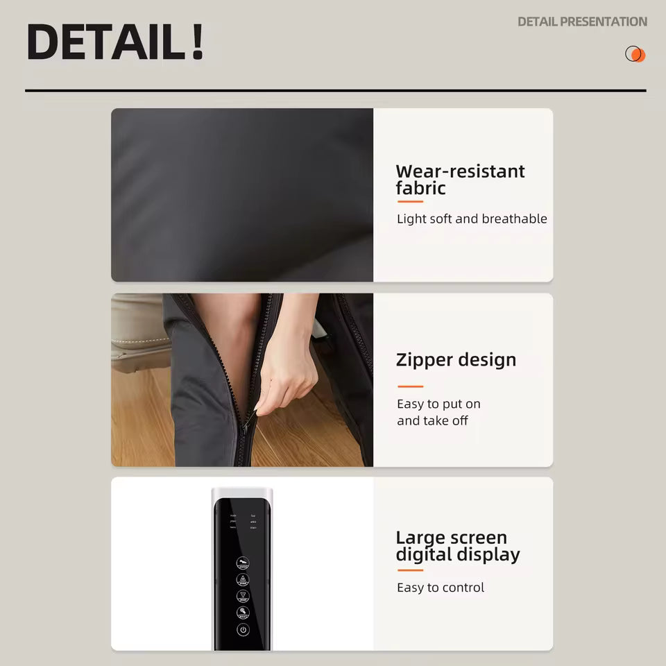 RELAMORA™— Electric Air Pressure Leg Massager - RELAMORA
